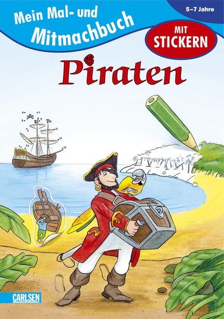 Mal- und Mitmachbuch, Band 4: Piraten - Nele Banser