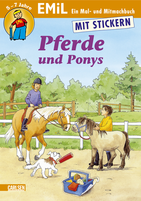 Mal- und Mitmachbuch, Band 3: Pferde und Ponys - Nele Banser