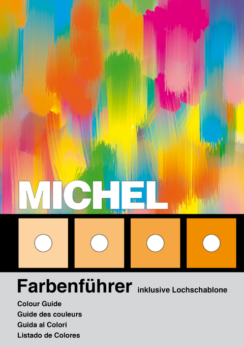 MICHEL-Farbenf&uuml;hrer mit Lochschablone - 