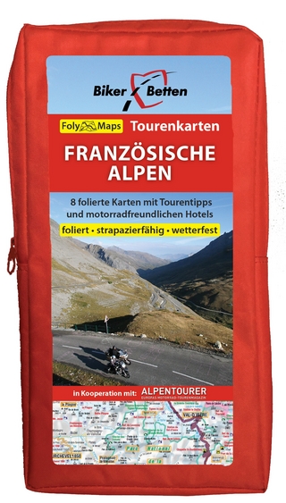 Tourenkarten Set Französische Alpen (FolyMaps)