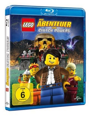 Lego: Die Abenteuer von Clutch Powers, 1 Blu-ray