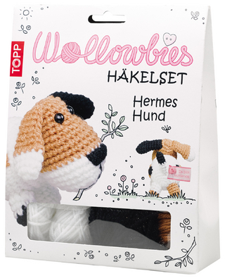 Wollowbies Häkelset Hermes Hund