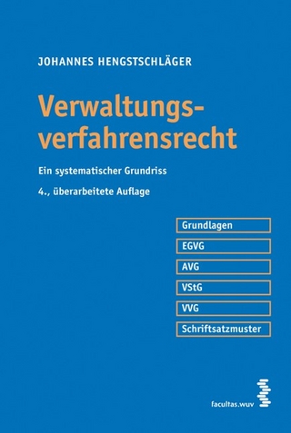 Verwaltungsverfahrensrecht