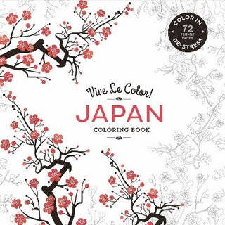 Vive Le Color! Japan (Coloring Book)