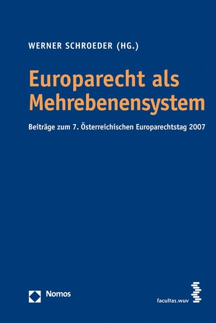 Europarecht als Mehrebenensystem - 