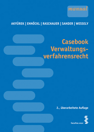 Casebook Verwaltungsverfahrensrecht