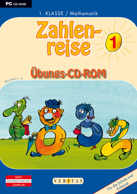 Zahlenreise 1. &Uuml;bungs-CD-ROM - Gabriele Aichberger, Edith Brunner, Karin Eisschiel, Waltraud Mitis, Susanne Wanitschka