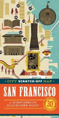 City Scratch-Off Map: San Francisco