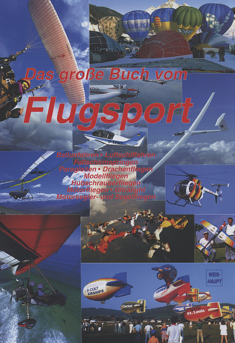 Das gro&szlig;e Buch vom Flugsport - Jochen Ewald, Bernhard Pfendtner, Hanno Prettner, Herbert Weishaupt