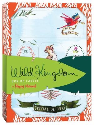 Wild Kingdom Box of Labels - 