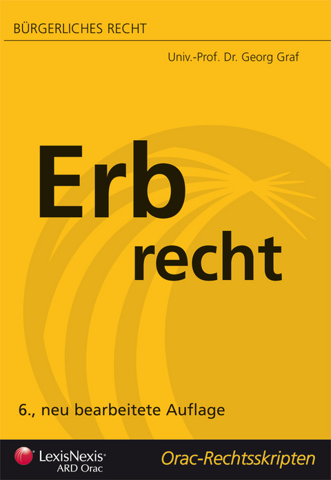 B&uuml;rgerliches Recht - Erbrecht
