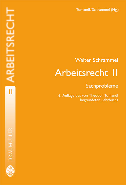 Arbeitsrecht II - Walter Schrammel
