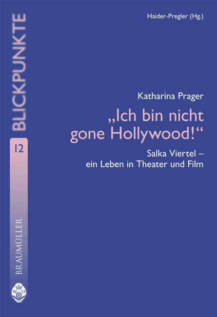 Ich bin nicht gone Hollywood! - Katharina Prager