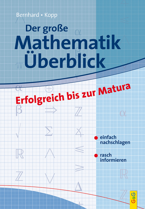 Der gro&szlig;e Mathematik-&Uuml;berblick - G&uuml;nther Kopp, Martin Bernhard