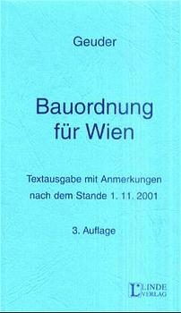 Bauordnung f&uuml;r Wien - 