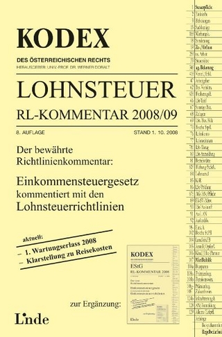 KODEX Lohnsteuer Richtlinien-Kommentar 2008/09