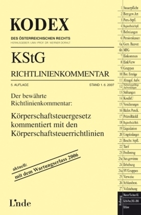 Kodex KStG Richtlinienkommentar