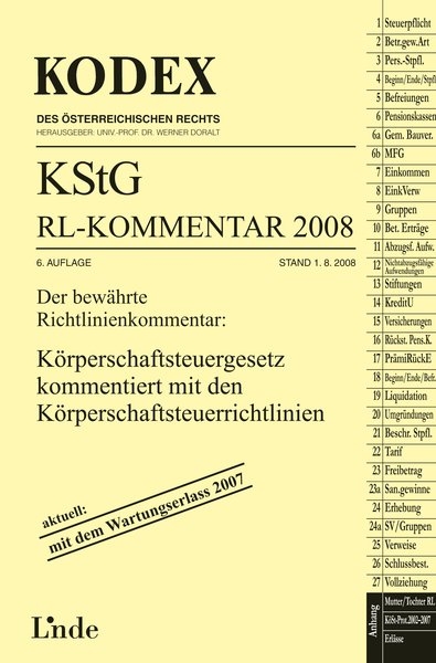 KODEX KStG-Richtlinienkommentar - 