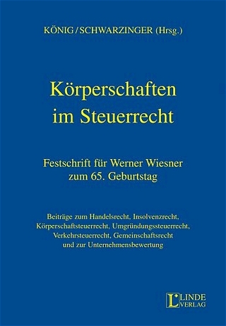 Körperschaften im Steuerrecht