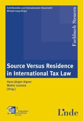 Source Versus Residence in International Tax Law - 
