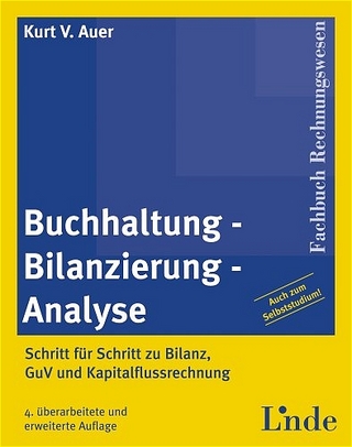 Buchhaltung - Bilanzierung - Analyse