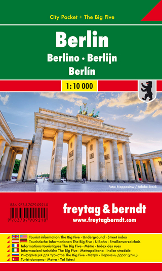 Berlin, Stadtplan 1:10.000, City Pocket + The Big Five