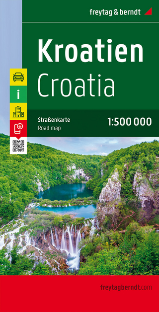 Kroatien, Autokarte 1:500.000