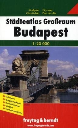 Budapest Städteatlas Großraum