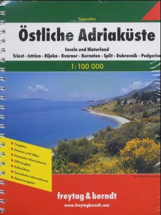 Freytag & Berndt Atlas Superatlas Östliche Adriaküste