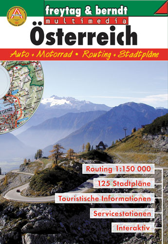 &Ouml;sterreich, Auto + Motorrad, Routing + Stadtpl&auml;ne