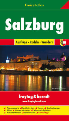 Salzburg, Freizeitatlas 1:50.000 - 1:200.000 - 