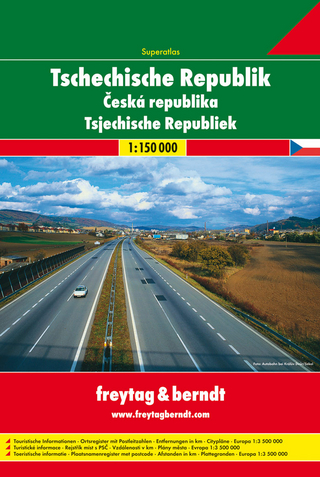 Tschechische Republik Superatlas, Autoatlas 1:150.000