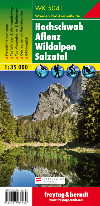WK 5041 Hochschwab - Aflenz - Wildalpen - Salzatal, Wanderkarte 1:35.000