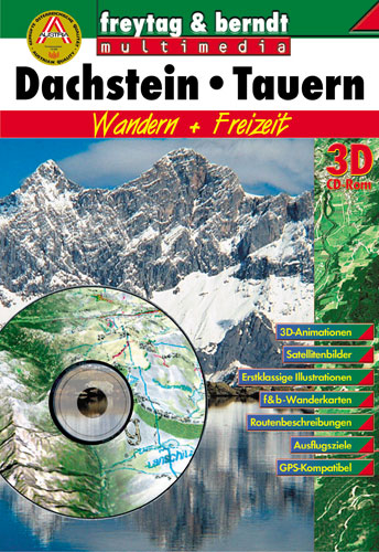Dachstein-Tauern, Wandern + Freizeit, 3D-CD-Rom