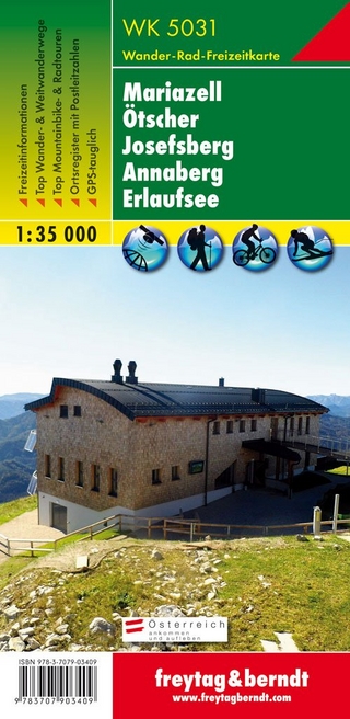 WK 5031 Mariazell - Ötscher - Josefsberg - Annaberg - Erlaufsee, Wanderkarte 1:35.000