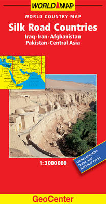 Silk Road Countries World Map