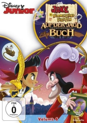 Jake und die Nimmerland Piraten - Auf der Jagd nach dem gestohlenen Buch, DVD