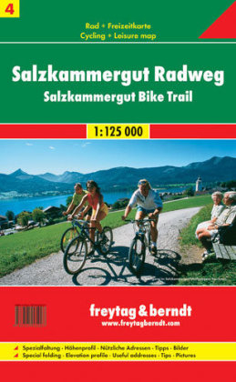 Salzkammergut Radweg, Radkarte 1:125.000