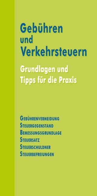 Gebühren und Verkehrsteuern