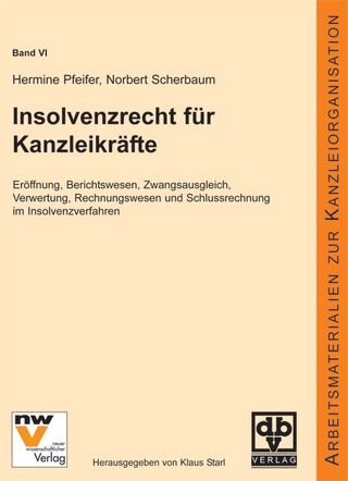 Insolvenzrecht für Kanzleikräfte