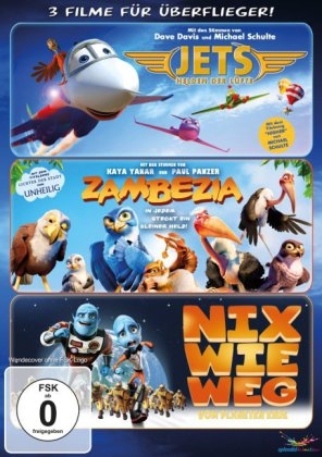&Uuml;berflieger-Box - 3 Filme f&uuml;r &Uuml;berflieger, 3 DVDs