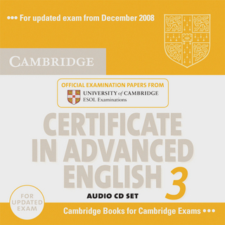 Cambridge CAE 3 - Updated Exam. Official exam papers from University of Cambridge ESOL Examinations / Audio CDs