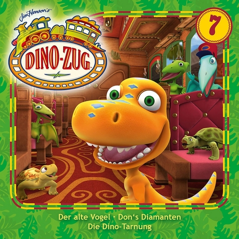 Der Dino-Zug - Vogel; Don's Diamanten; Die Dino-Tarnung, 1 Audio-CD
