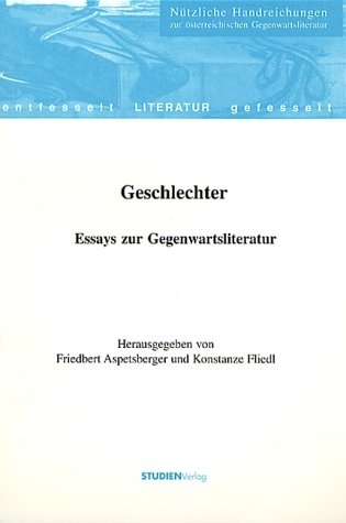Geschlechter - Friedrich Aspetsberger