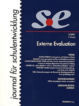 journal für schulentwicklung 2/2001