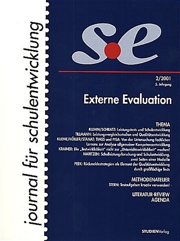 journal f&uuml;r schulentwicklung 2/2001