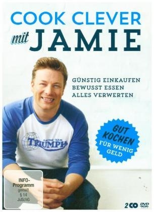 Cook Clever mit Jamie - Gut kochen für wenig Geld, 2 DVDs