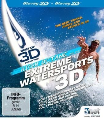 High Octane: Extreme Water Sports 3D, 1 Blu-ray