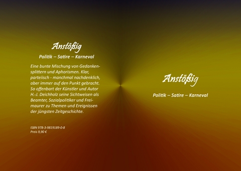 Anst&ouml;&szlig;ig - Hans-Joerg Deichholz