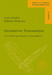 Denotative Textanalyse - Arne Ziegler, Gabriel Altmann